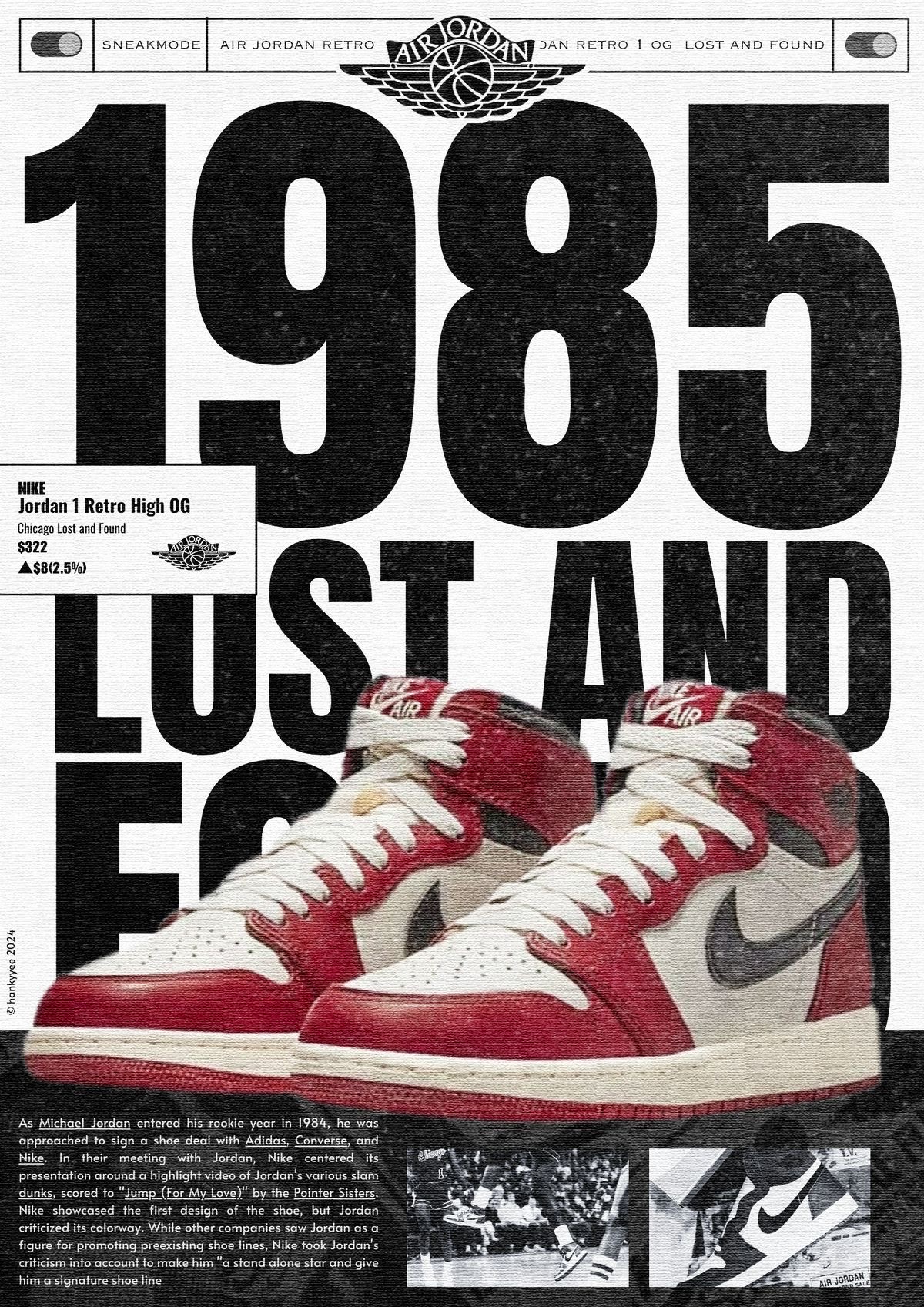 Air Jordan 1985 Poster